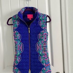 NWOT LILLY PULITZER PUFFER VEST XXS